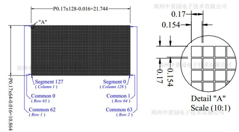 0.96" 0.96 inch OLED LCD Screen Display 128*64 Resolution Yellow-Blue Blue White 128X64 SSD1315 SSD1306 Driver I2C SPI 0.49"