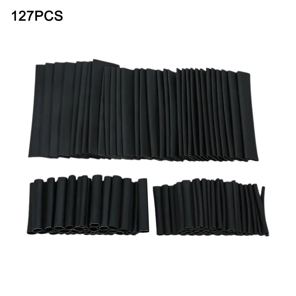 127/328/580pcs Heat Shrink Tube Tubing Insulation Shrinkable Tube Assortment Electronic Polyolefin Wire Cable Sleeve Kit