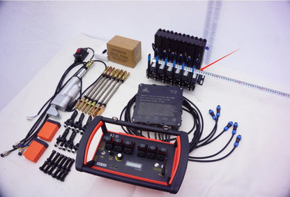 12-24V Hydraulic Valve with 6 Joystick Weightlifting Functions: Truck Crane Remote Control