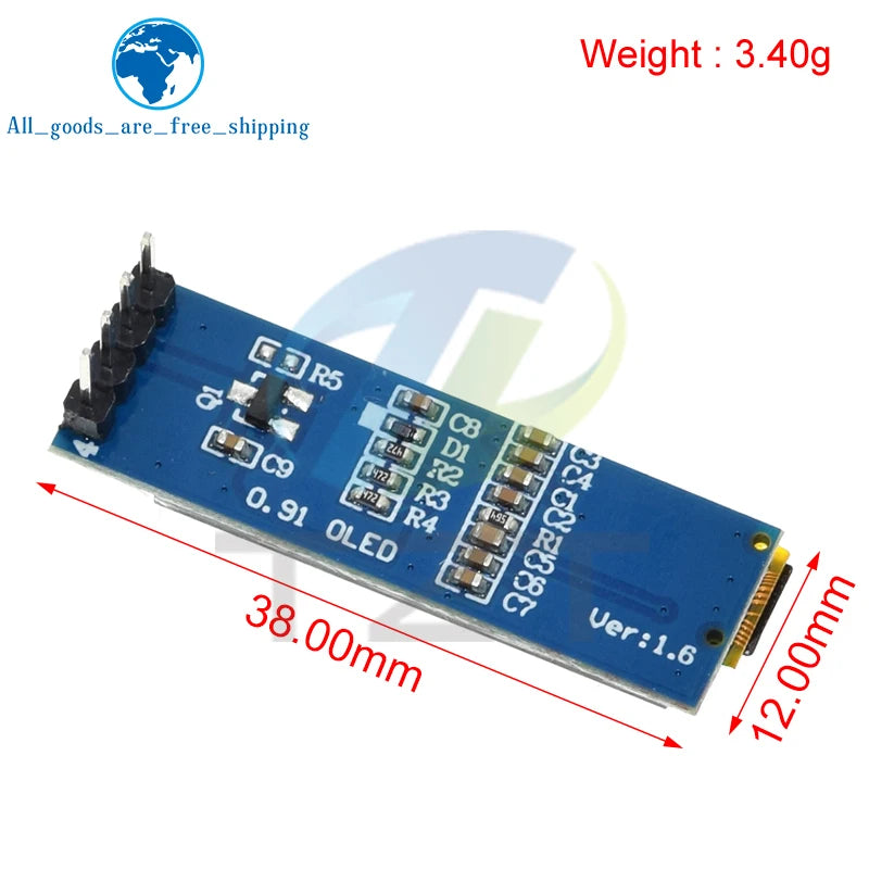 1/3PCS 0.91 inch OLED module 0.91
