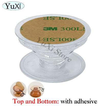 1Piece Phone Stand Mobile Phone Transparent Airbag Holder Material Lazy Retractable Colorful Phone Holder Support for iPhone