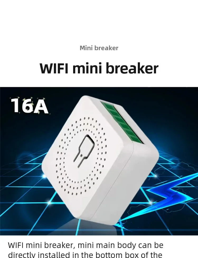 16A/20A Tuya Smart WiFi/Zigbee3.0 Switch APP Control Switch Mini Breaker Smart Life Control Support Alexa Home Yandex Alice