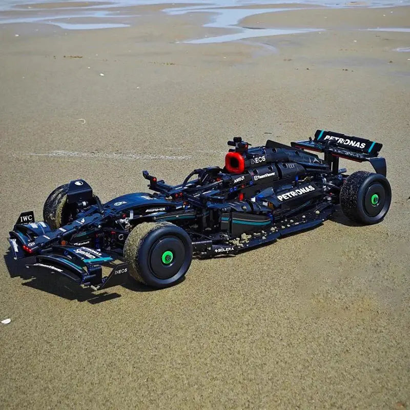 1642PCS Technical F1 W14 E Performance Building Blocks Super Race Car Assembly 42171 Model 1：8 Vehicle Toys Boys Christmas Gift