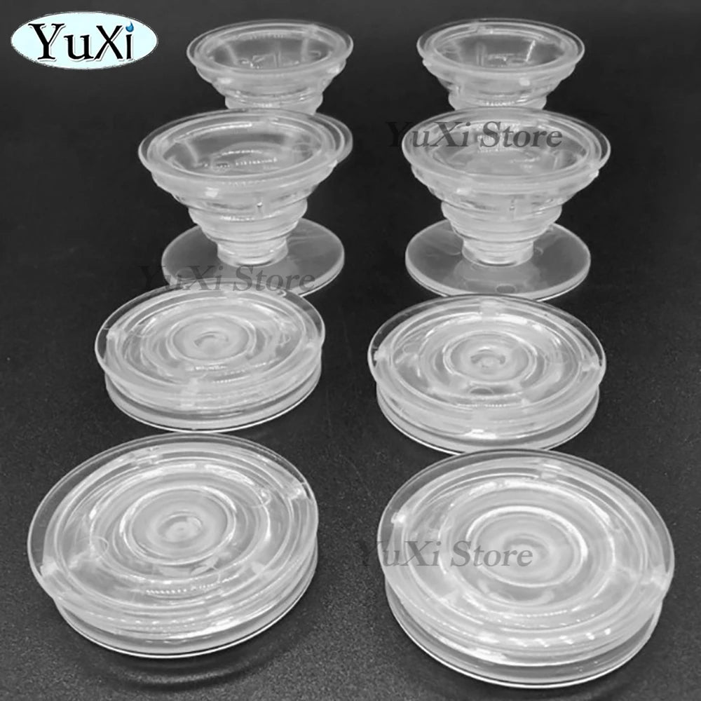 1Piece Phone Stand Mobile Phone Transparent Airbag Holder Material Lazy Retractable Colorful Phone Holder Support for iPhone