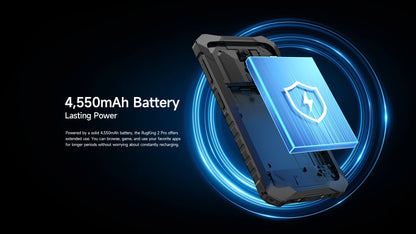 【World Premiere】Ulefone RugKing 2 Pro AI Rugged Phone Android 15 4G 128GB ROM Waterproof Smartphone NFC 5.45"4G  Global 4550mA