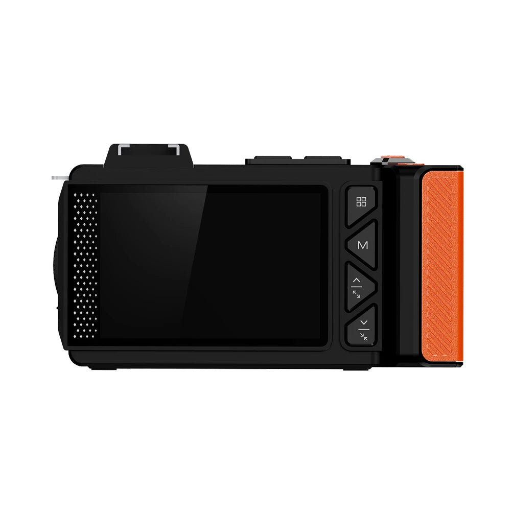 100D Dual-screen WIFI Monocular Camera 4K UHD 70MP Digital SLR Camera with Filters Flash Wide-Angle Lens 50X Zoom Auto Focus