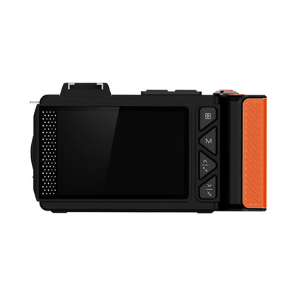 100D Dual-screen WIFI Monocular Camera 4K UHD 70MP Digital SLR Camera with Filters Flash Wide-Angle Lens 50X Zoom Auto Focus