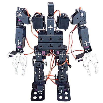 17 DOF Humanoid Robot Frame Educational Robot Kit for Ardunio Robotic Walking Compatible Servo MG996 Programmable Robot DIY Kit