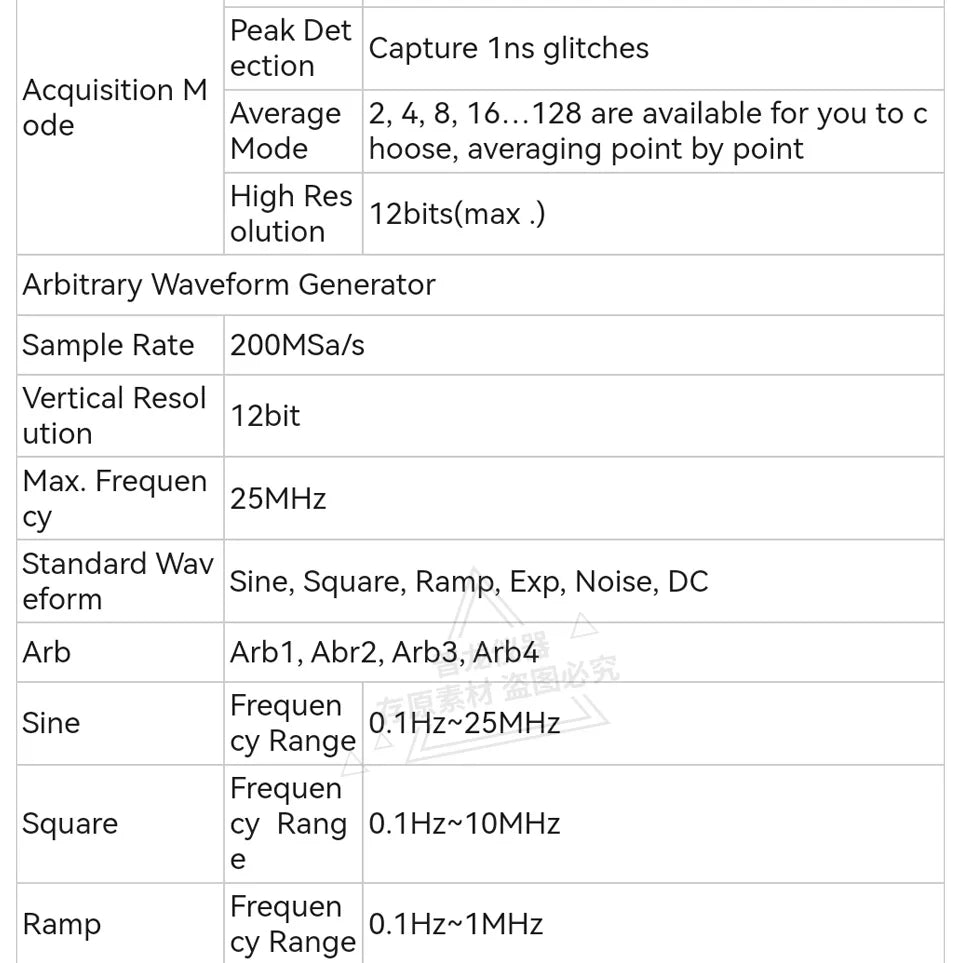 【Hantek Official Genuine】Digital oscilloscope DSO2C20/2C35/2C50/2D20/2D35/2D205 200/350/500MHz 2Gsa/s 2-Ch desktop oscilloscope