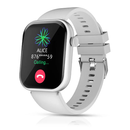 2.01'' Waterproof Smart Watch with Message Answer Call Sleep Monitoring Sports Pedometer Information Alerts For iPhone Android