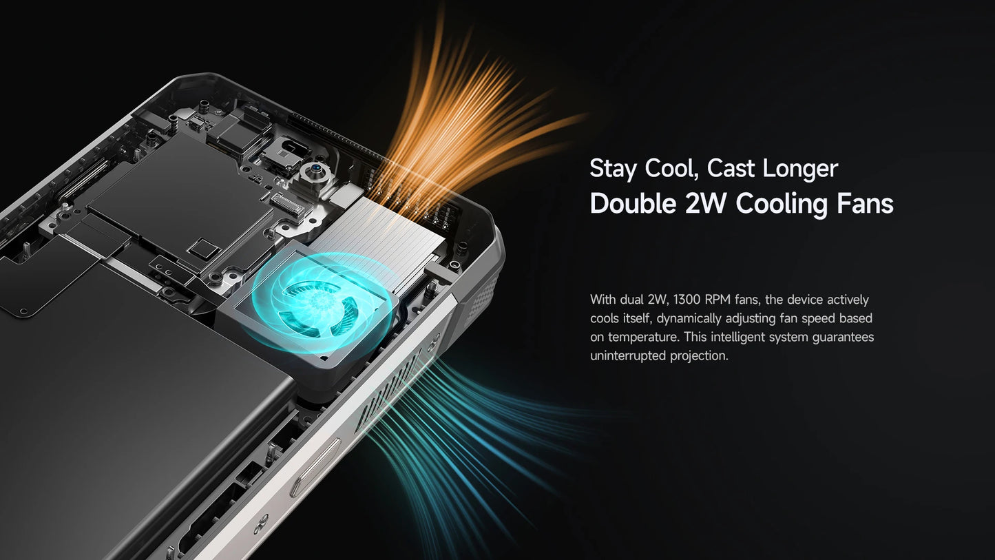 【World Premiere】Ulefone Armor 34 Pro 5G AI Rugged Phone 25500mAh Up to 32GB+512GB Built-in Projector 120Hz 6.95" NFC Smartphone