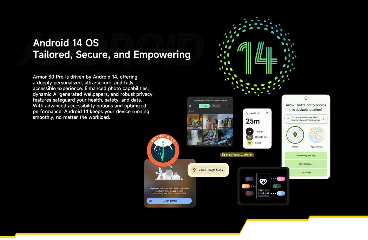 【World Premiere】Ulefone Armor 30 Pro 5G Rugged Phone Android 14 Smartphone 6.9