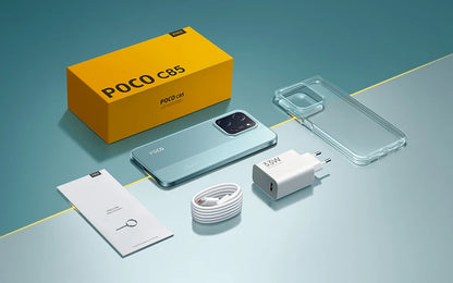 【World Premiere】POCO C85 Global Version Smartphone 128/256GB Helio G81-Ultra 6000mAh battery 6.9" display 50MP Camera 33W NFC