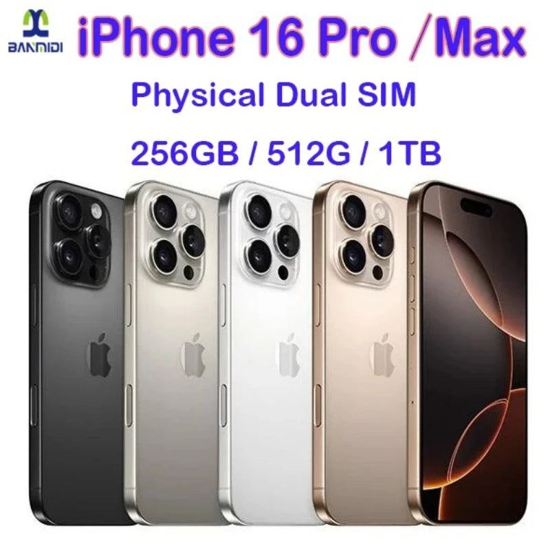 100% Original iPhone 16 Pro MAX Smartphone 6.9