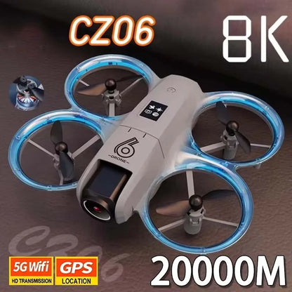2026 CZ06 Drone 8K Professional Aerial Photography HD Cam Long Endurance Quadcopter Optical Flow Positioning Remote Control