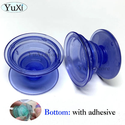 1Piece Phone Stand Mobile Phone Transparent Airbag Holder Material Lazy Retractable Colorful Phone Holder Support for iPhone