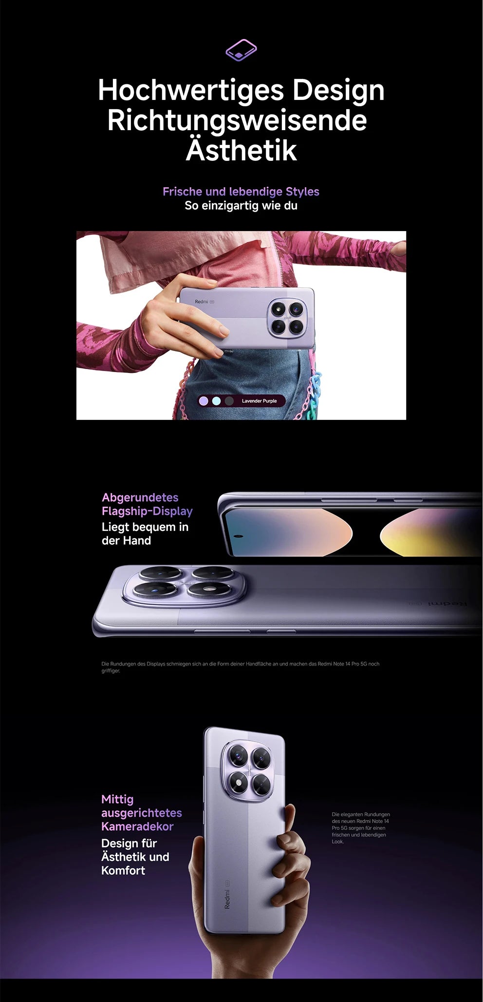 【Brand+】Xiaomi Redmi Note 14 Pro 5G Smartphone MediaTek Dimensity 7300-Ultra 200MP AI camera NFC 6.67"AMOLED display IP68