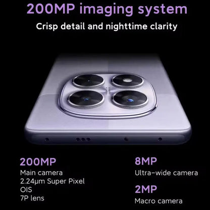 【Brand+】Xiaomi Redmi Note 14 Pro 5G Smartphone MediaTek Dimensity 7300-Ultra 200MP AI camera NFC 6.67"AMOLED display IP68