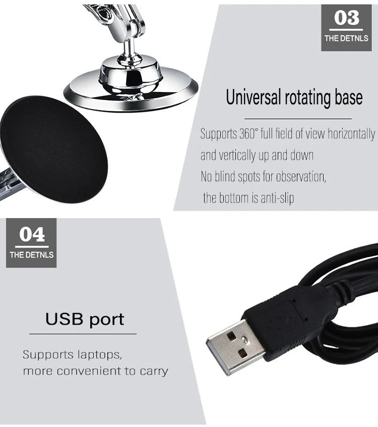 1600X 3in 1 Digital Microscope Camera with 8LEDs Portable Electronic Microscope For Soldering Cell Phone Repair LED Magnifier