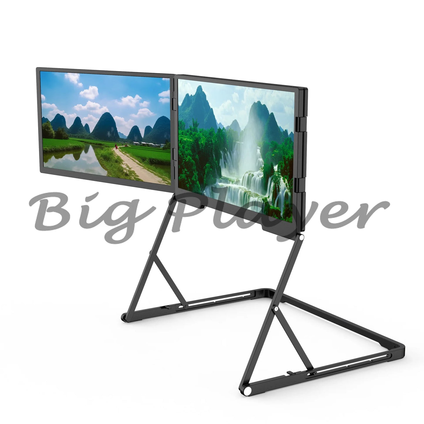 15.6-Inch TriCreate Pro Portable Monitor First-line Three-screen Notebook IPS Office Kanban Clip