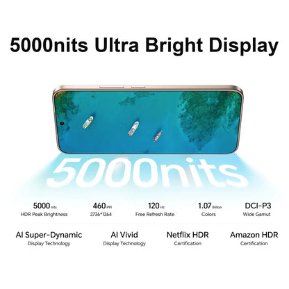 100% Original HONOR 400 Global Version 5G Smartphone 6.55" AMOLED Display Snapdragon 7 Gen 3 6000mAh Battery 80W SuperCharge NFC