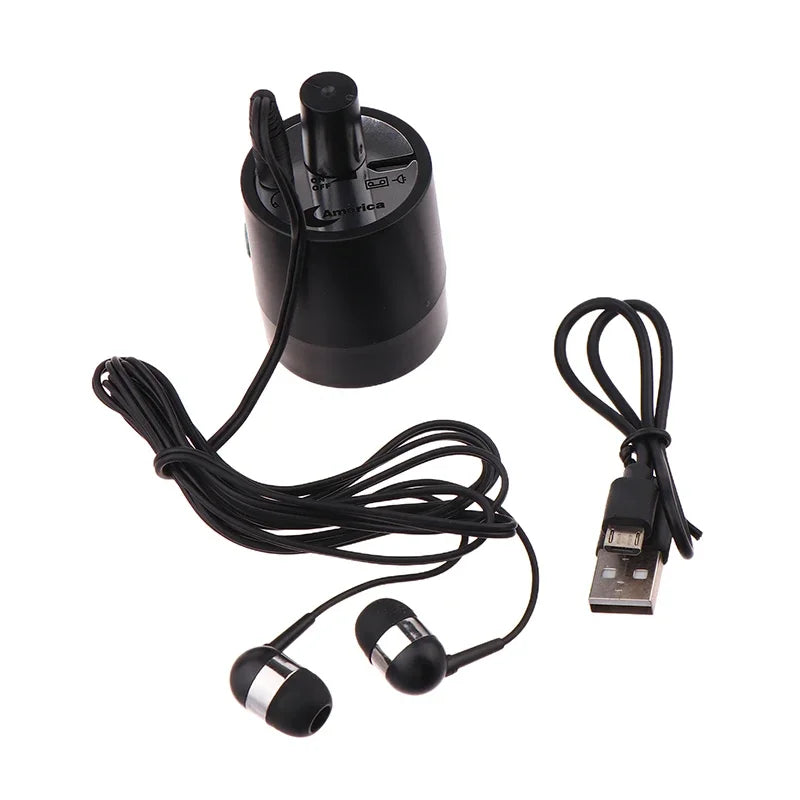 1pc Water Leak Detector Multi-functional Sound Collector Suitable For Leak Detection Of Various Construction Pipe