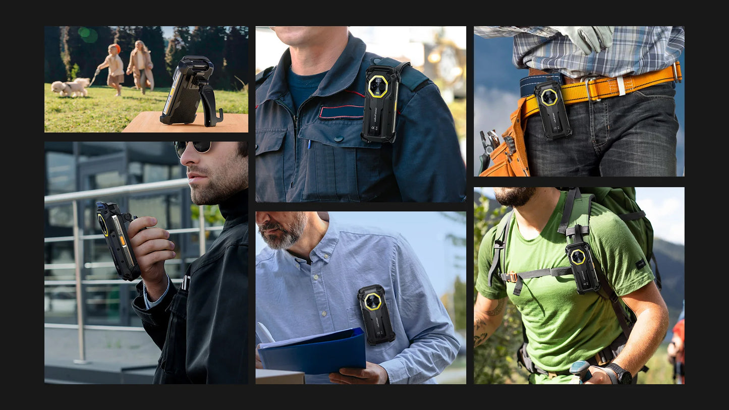 【World Premiere】Ulefone Armor Mini 20T Pro 5G  4.7" Display  Rugged Phone LED Light Android 14 Smartphone 6200mAh 16GB+256GB 33W