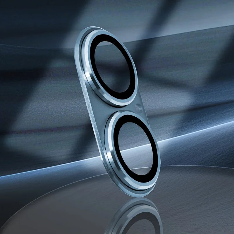 1pc Protective Film for iPhone 17 Pro Max/iPhone 17 Pro/17 Air Full Coverage Ultra-Thin Camera Lens Protector Metal Frame