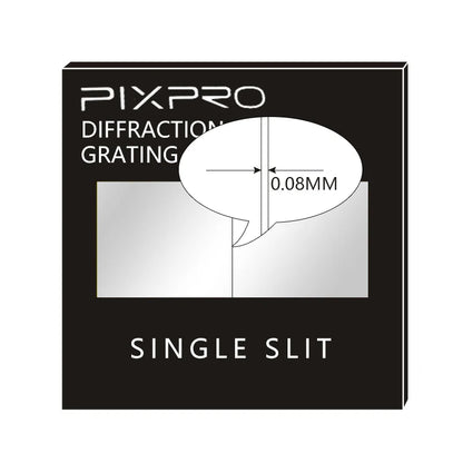 1PC 50*50*2mm Holographic Diffraction Grating Lens Transmission Mirror Single Slit Mirror Double Slit Teaching Demonstration