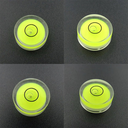 1pc Horizontal Precision Spirit Bubble Degree Mark Mini Round Bubble Environmental Bulls Eye Horizontal Leveler Measure Tools