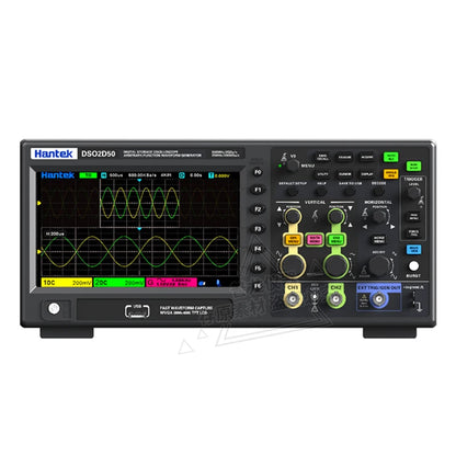 【Hantek Official Genuine】Digital oscilloscope DSO2C20/2C35/2C50/2D20/2D35/2D205 200/350/500MHz 2Gsa/s 2-Ch desktop oscilloscope