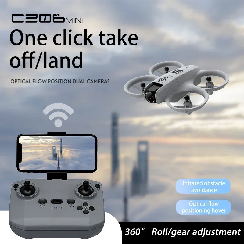 2026 CZ06 Drone 8K Professional Aerial Photography HD Cam Long Endurance Quadcopter Optical Flow Positioning Remote Control