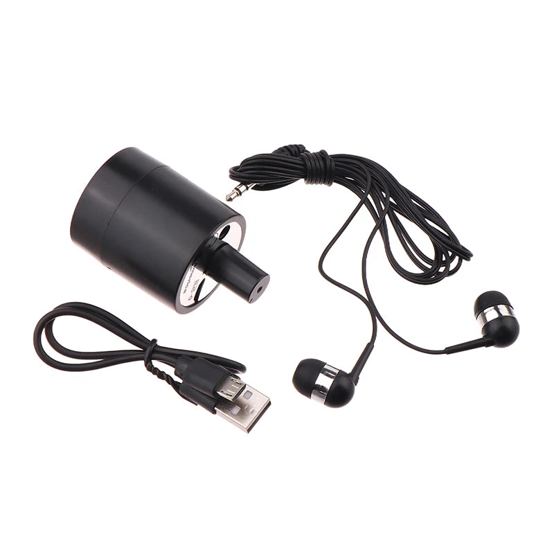 1pc Water Leak Detector Multi-functional Sound Collector Suitable For Leak Detection Of Various Construction Pipe