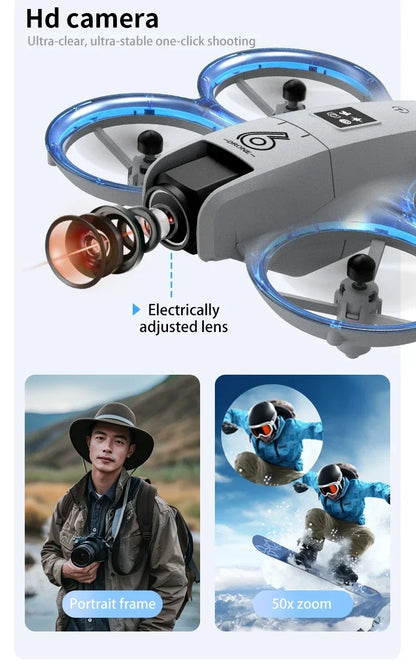 2026 CZ06 Drone 8K Professional Aerial Photography HD Cam Long Endurance Quadcopter Optical Flow Positioning Remote Control