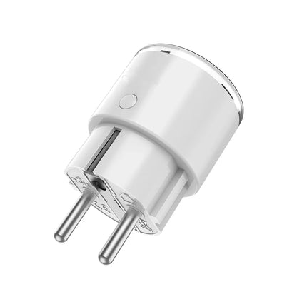 15A 3450W WiFi Smart Plug Wireless Power Socket Outlet Energy Monitoring No Hub App Remote Control EU Plug