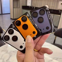 1pc Protective Film for iPhone 17 Pro Max/iPhone 17 Pro/17 Air Full Coverage Ultra-Thin Camera Lens Protector Metal Frame