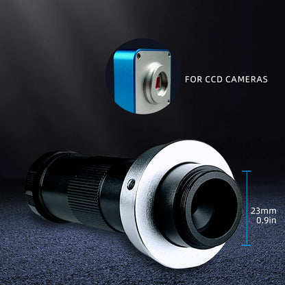130X 150X 180X 215X zoom C Mount Lens Magnification Adjustable 0.7X~4.5X Optical Zoom Lens For HDMI USB Microscope Camera