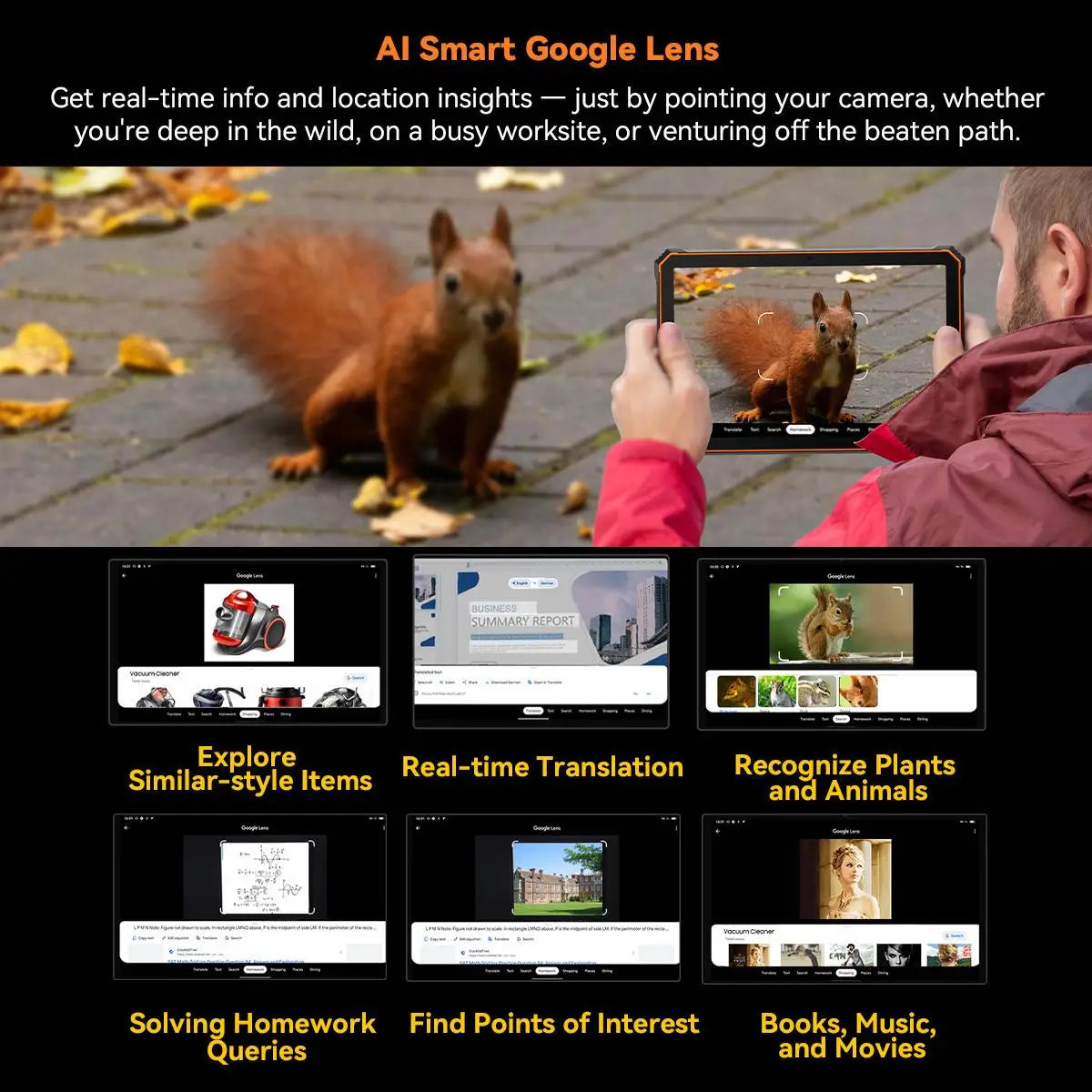 2025 Blackview Active 5 8.68'' Rugged Tablet PC Unisoc T615 Octa Core 8GB+128GB Telephone Smartphone 6600mAh Tablets Android 15