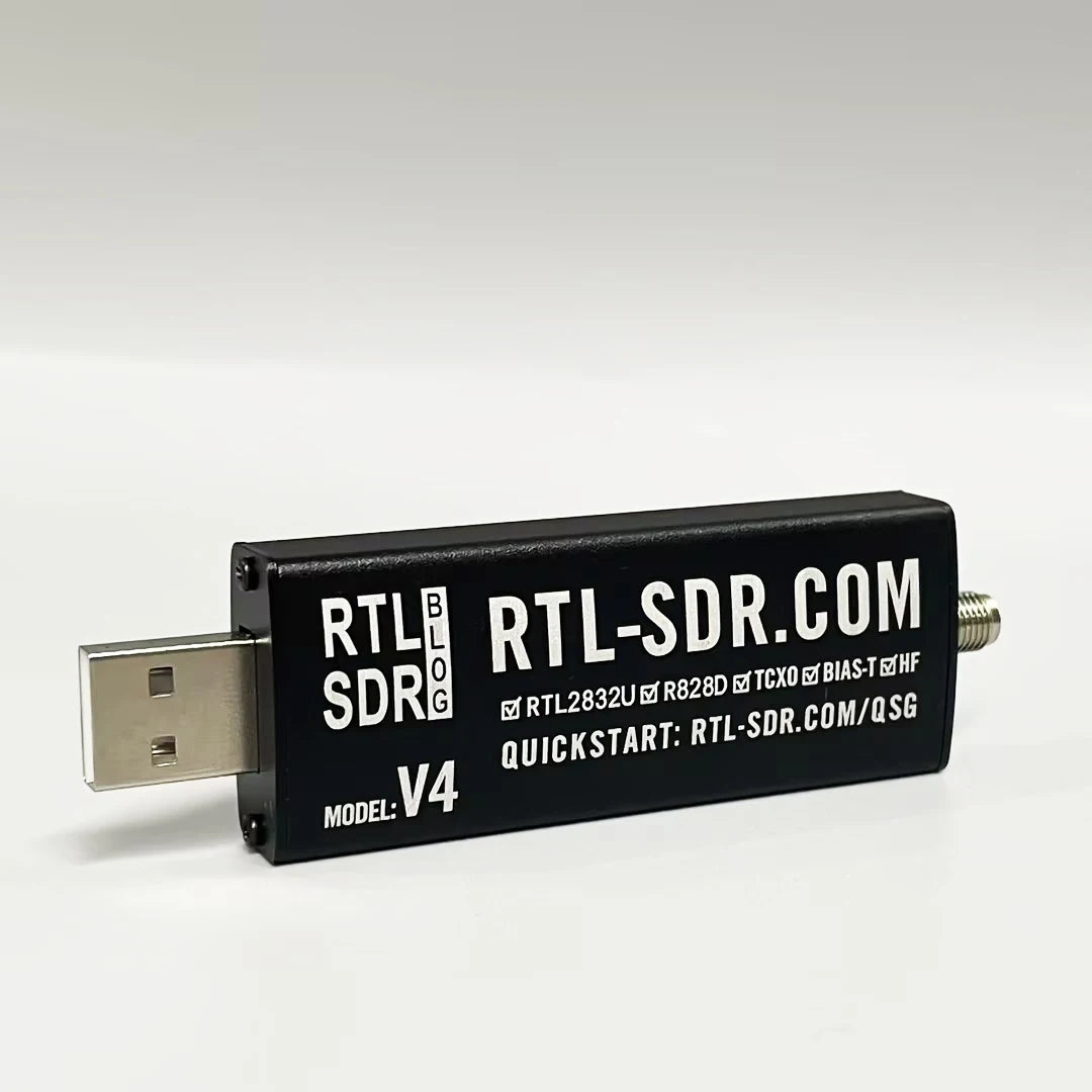 100KHz-1.7GHz Full-Band RTL-SDR Software-Defined Radio Receiver RTL2832U + R820T Radio Broadcasting Communication Technology