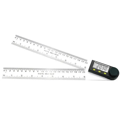 200mm Angle Ruler Goniometer Angle Finder Guage Meter Protractor Electronic Digital 360-Degree 2 in 1 Multifunction Inclinometer
